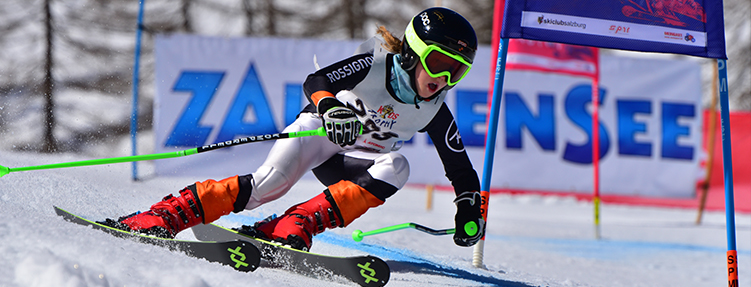 Sophie Jahn bei der 16. Int. Kidstrophy in Zauchensee